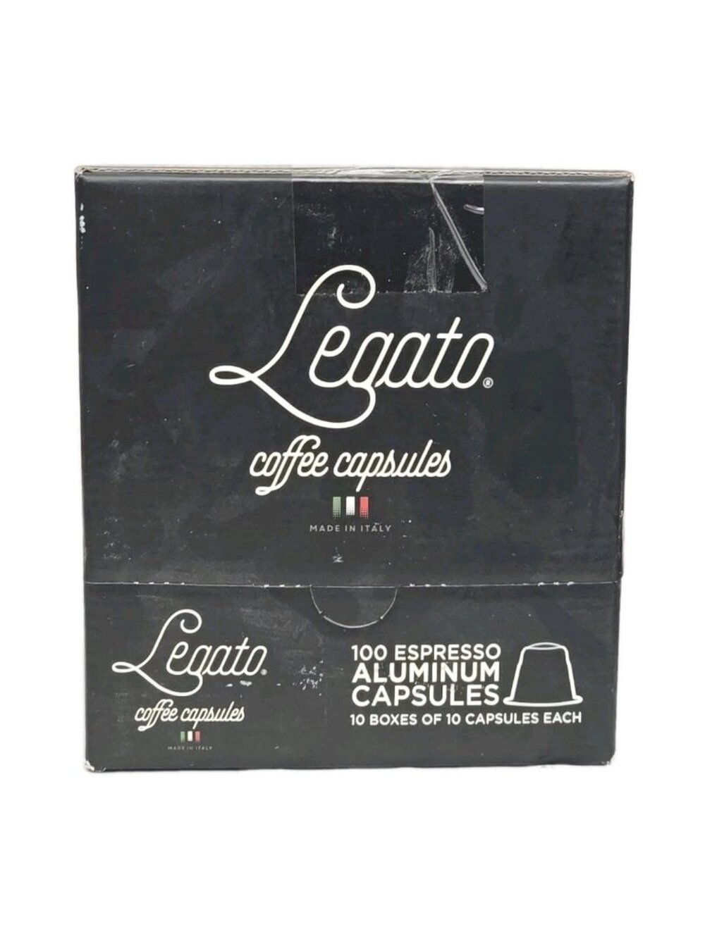 Legato Espresso Coffee Capsules Fortissimo 100 Count original line size - Picture 2 of 5